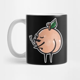 A Handsome Peach Mug